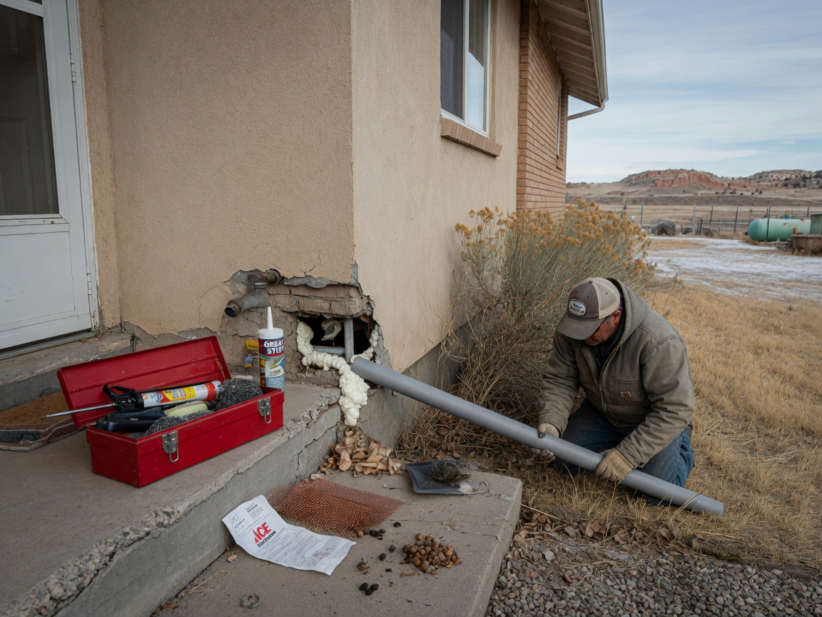 How to Seal Entry Points Before Winter Rodents Arrive in Rock Springs